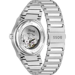 Gray Stainless Steel Dress Watch