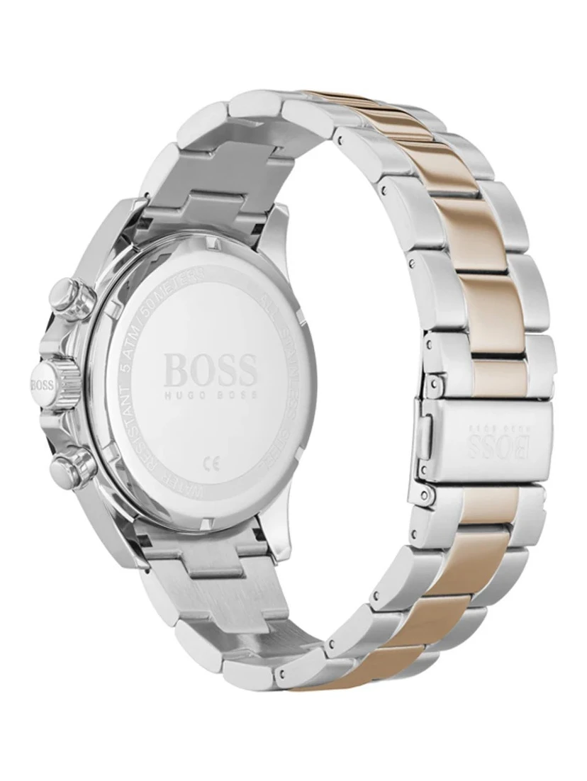 Gray Stainless Steel Dress Watch