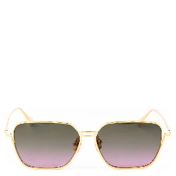 Gold Titanium Sunglasses