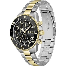 Gray Stainless Steel Dress Watch