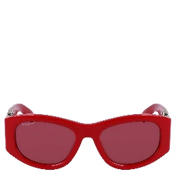 Red Acetate Sunglasses