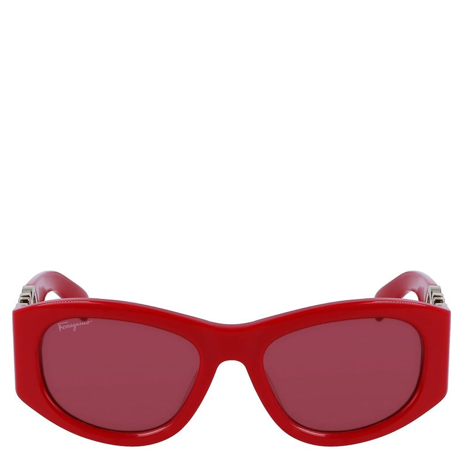 Red Acetate Sunglasses