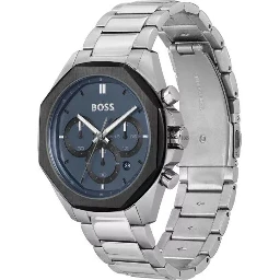 Gray Stainless Steel Dress Watch