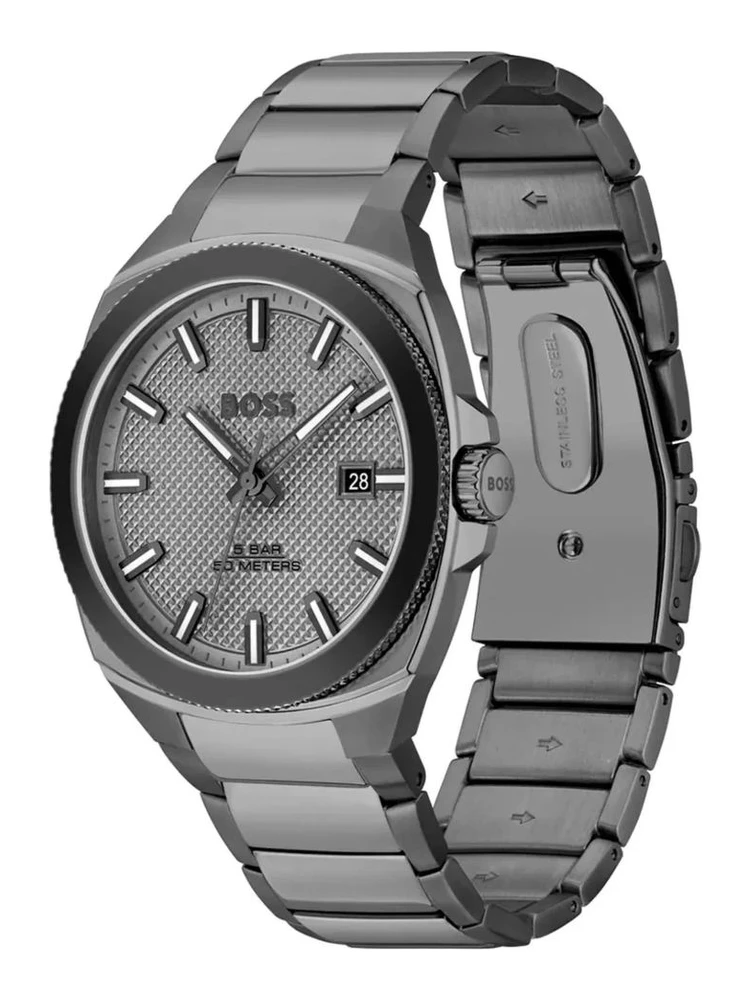 Gray Stainless Steel Dress Watch alternative