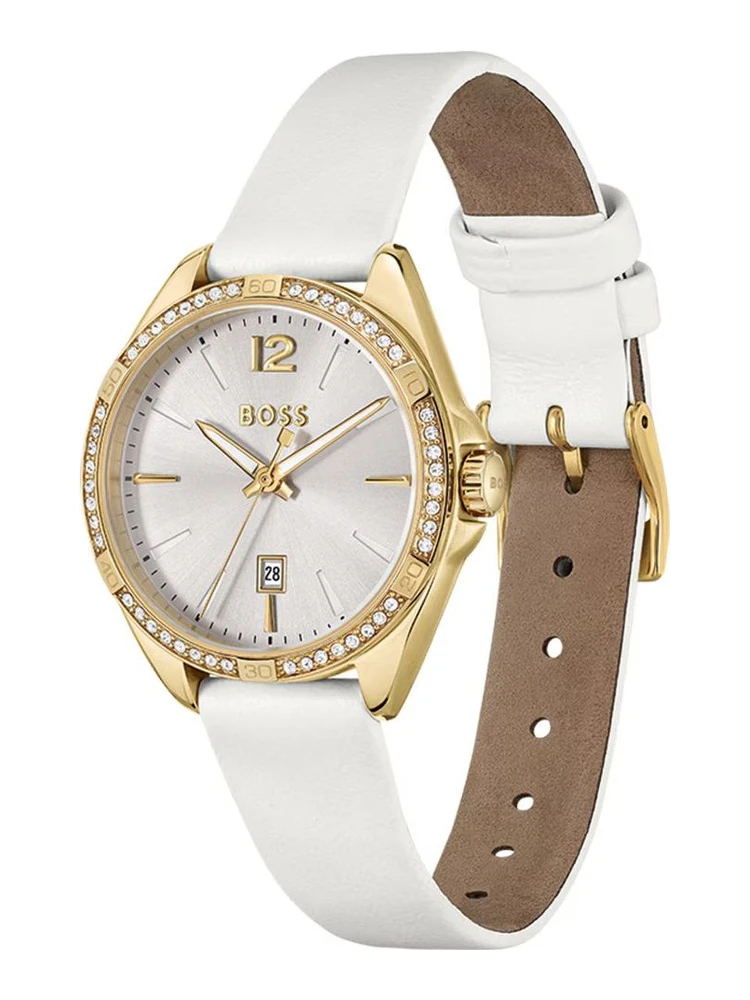 White Stainless Steel Dress Watch alternative