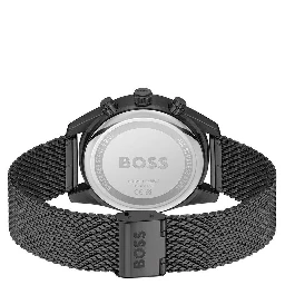 Black Stainless Steel Dress Watch