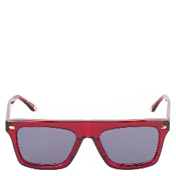 Red Acetate Sunglasses