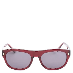 Red Acetate Sunglasses