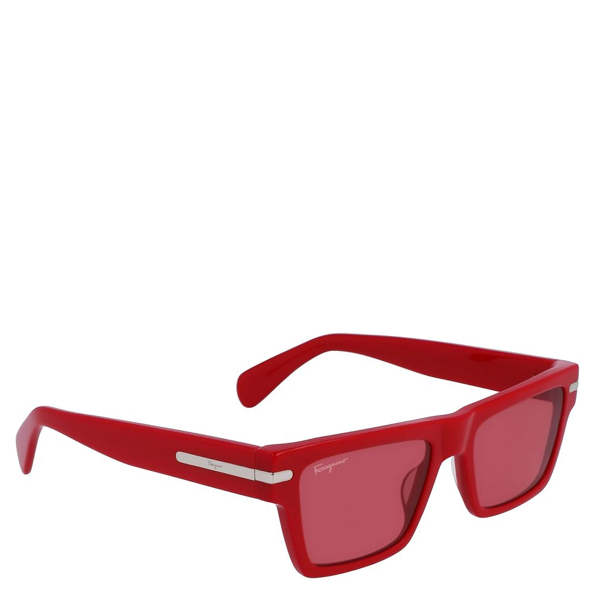 Red Acetate Sunglasses