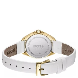 White Stainless Steel Dress Watch