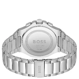 Gray Stainless Steel Dress Watch