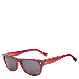 Red Acetate Sunglasses