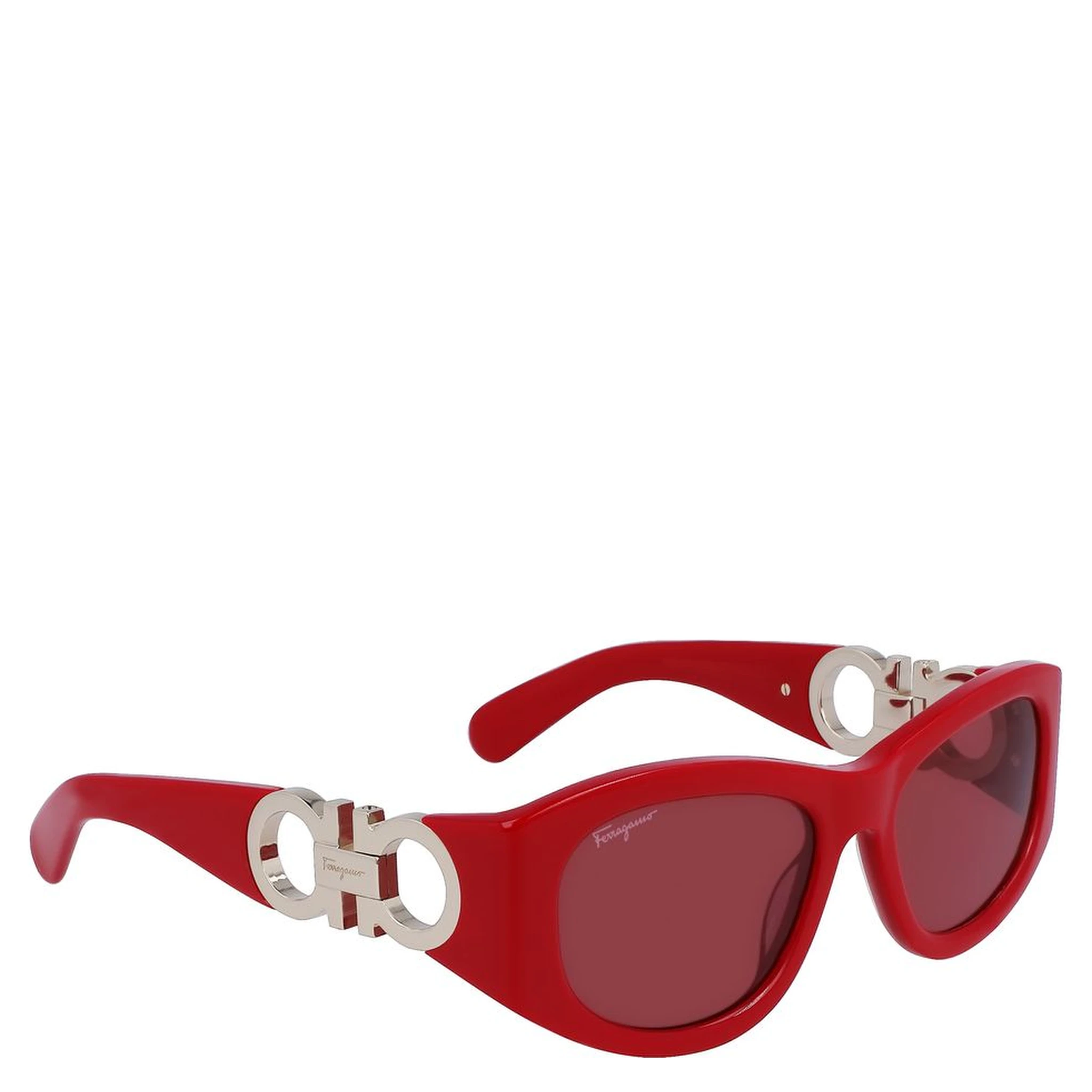 Red Acetate Sunglasses