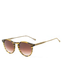 Brown Titanium Sunglasses