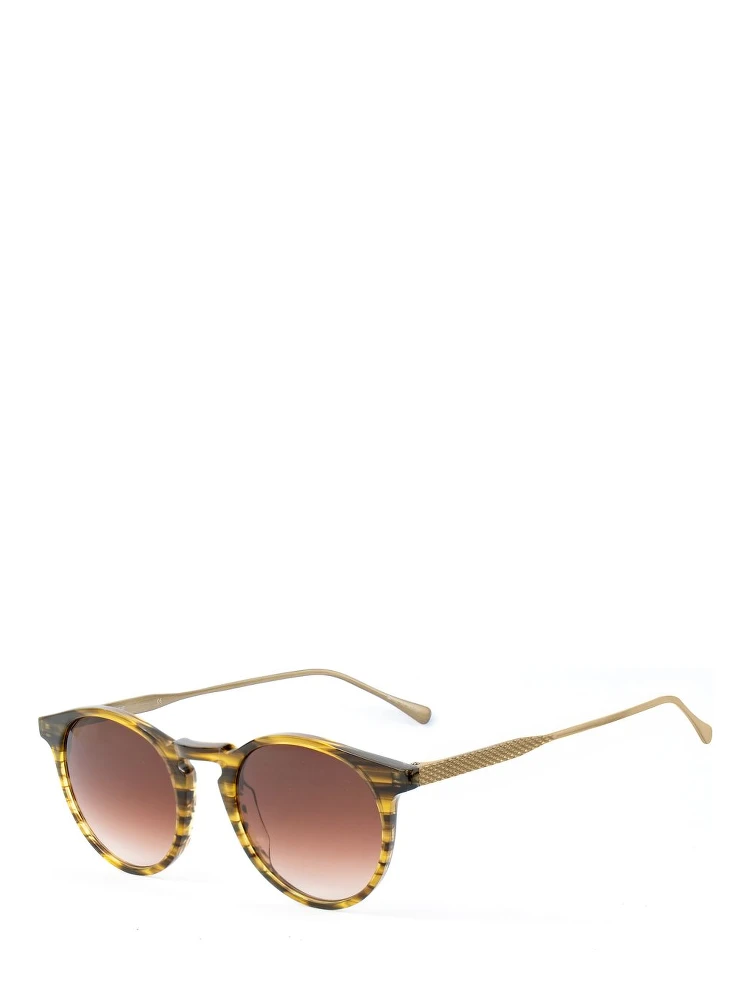Brown Titanium Sunglasses