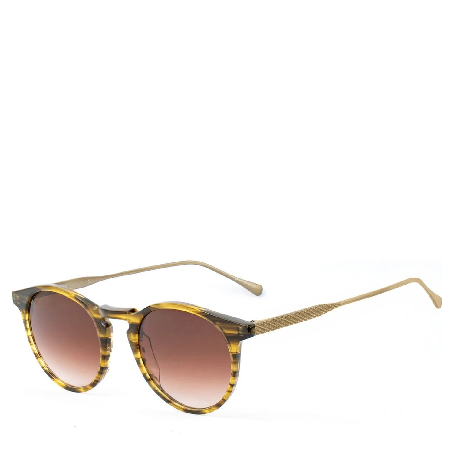 Brown Titanium Sunglasses