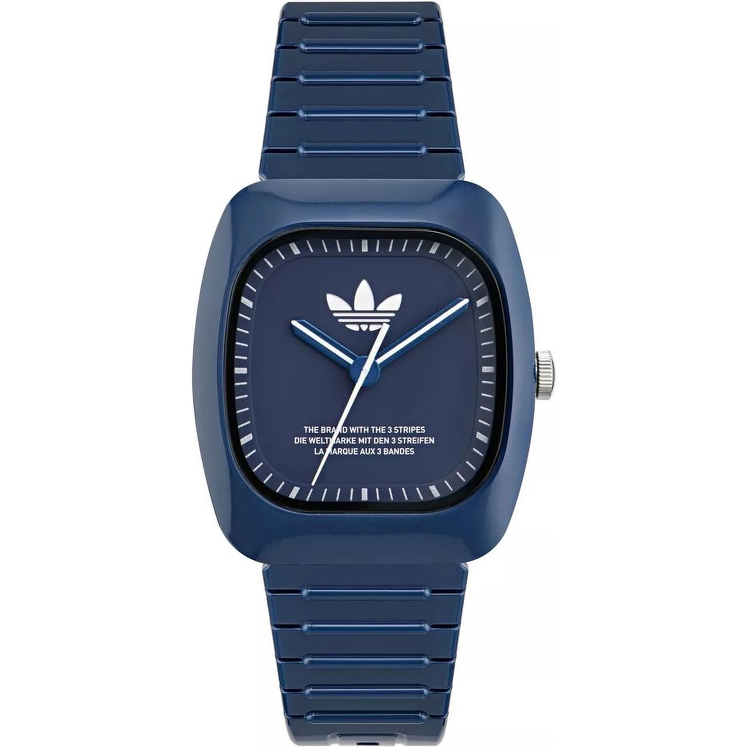 Blue Synthetic Sport Watch