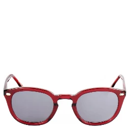 Red Acetate Sunglasses