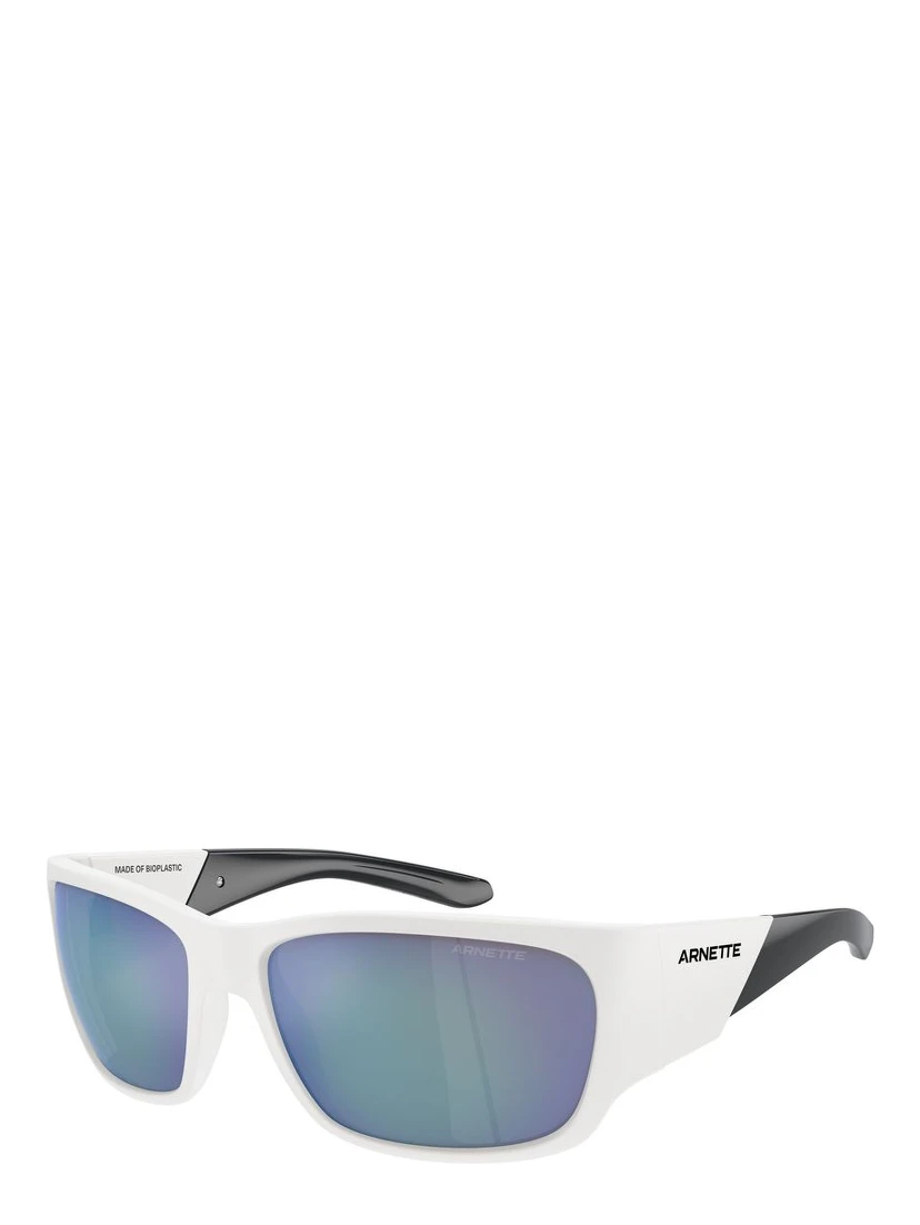 White Resin Sunglasses