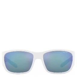 White Resin Sunglasses