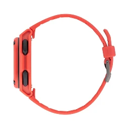 Red Rubber Digital Watch