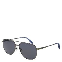 Gray Metal Sunglasses