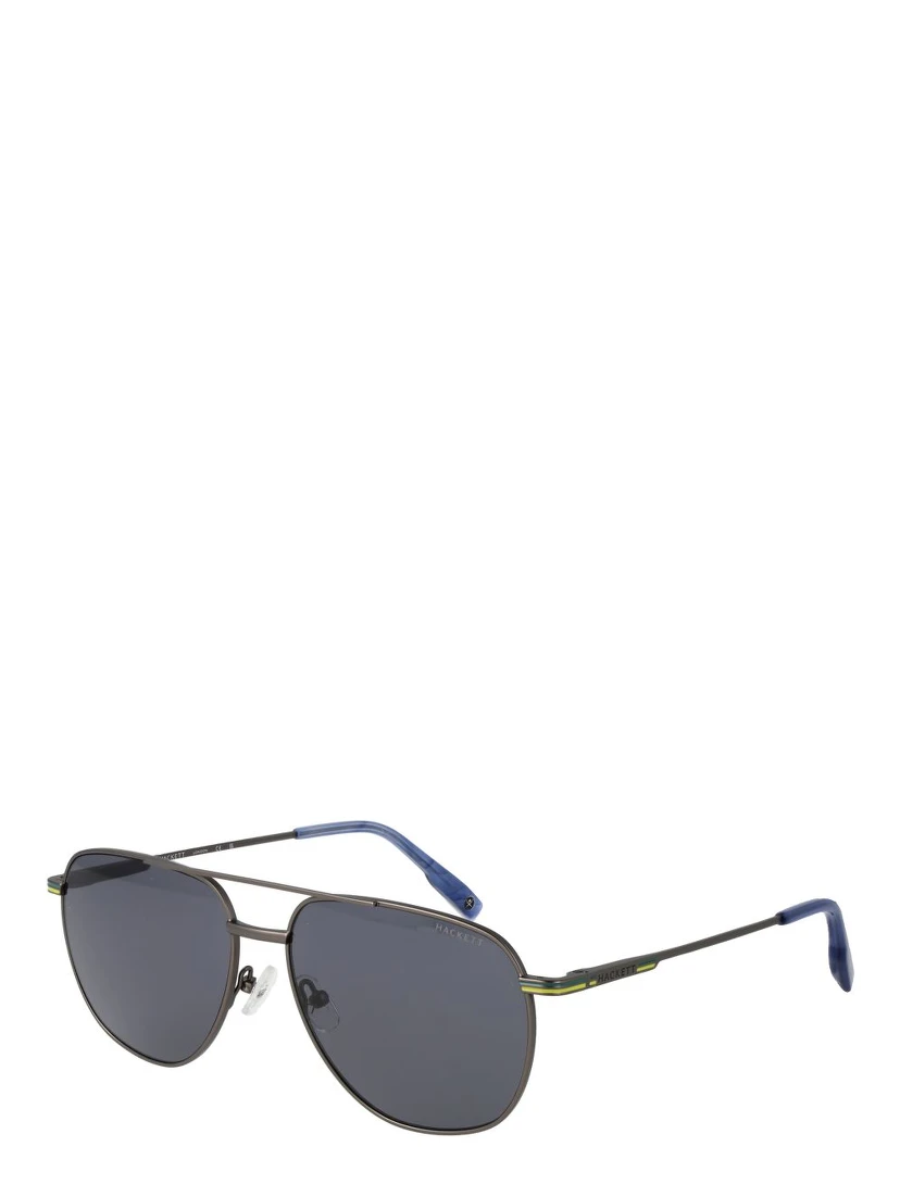 Gray Metal Sunglasses