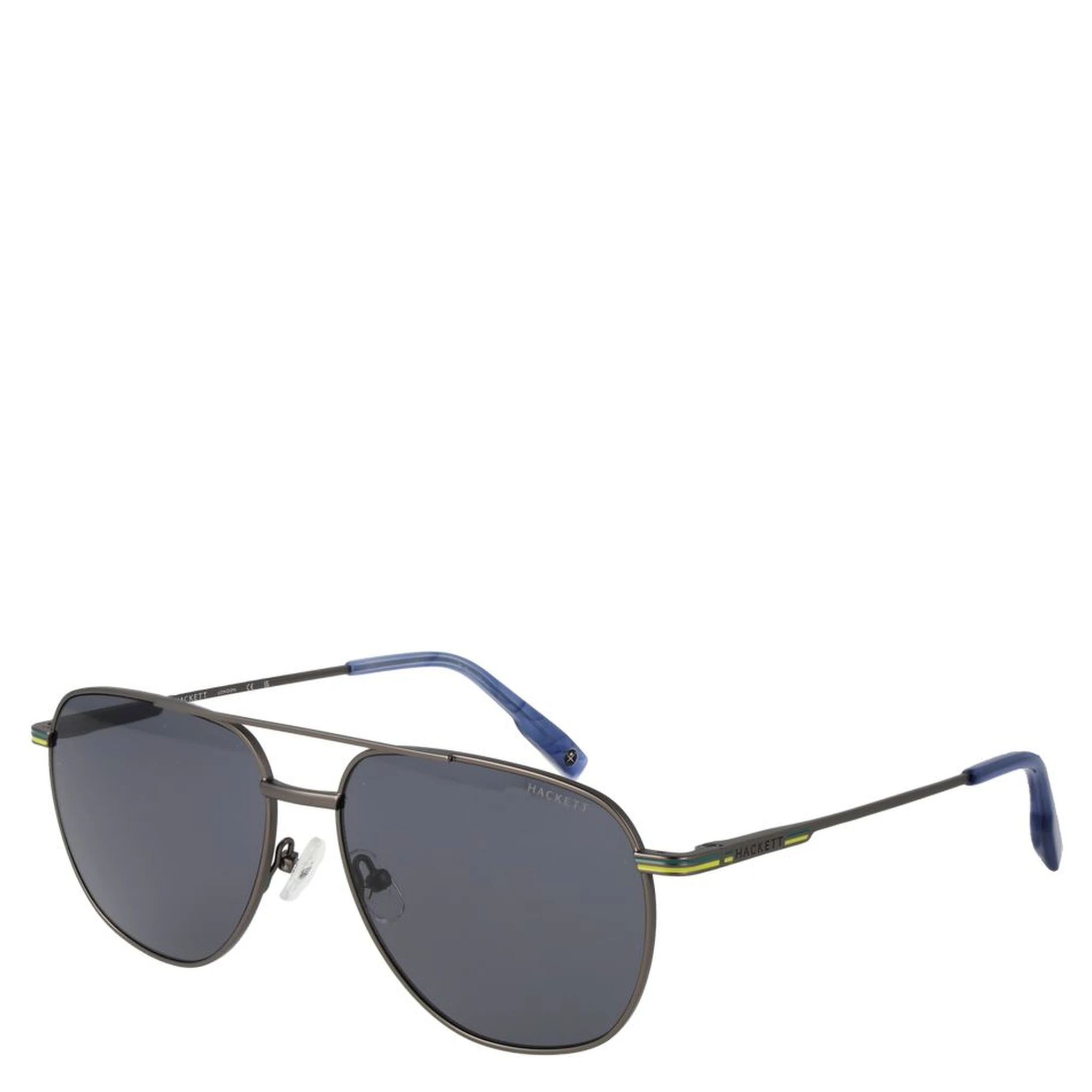 Gray Metal Sunglasses
