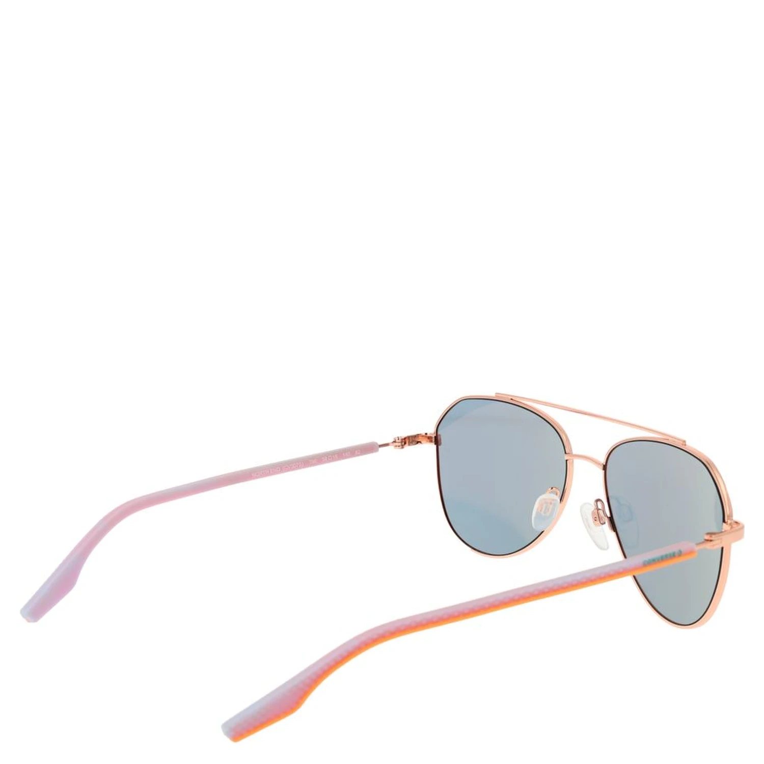 Rose Gold Rubber Sunglasses