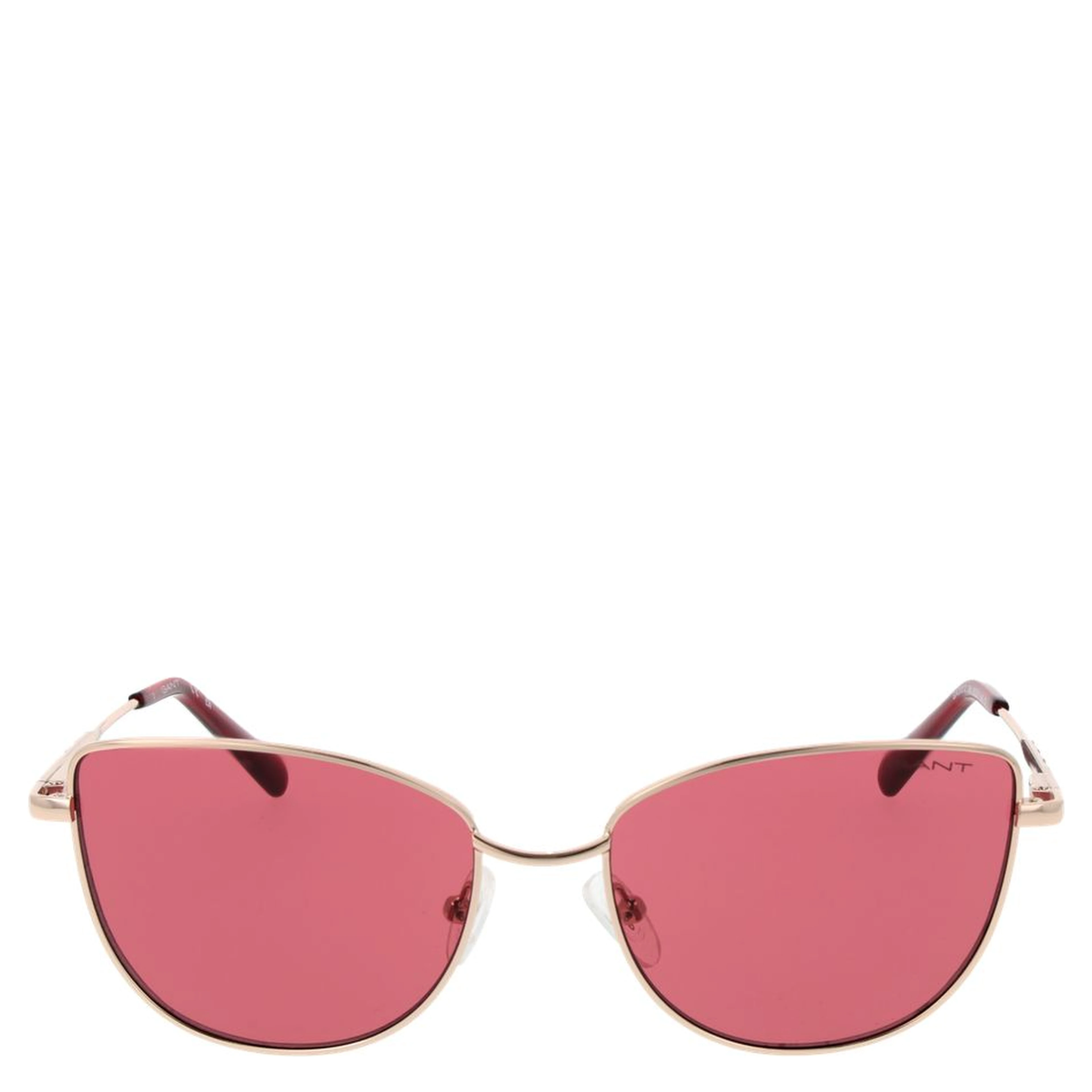 Rose Gold Metal Sunglasses