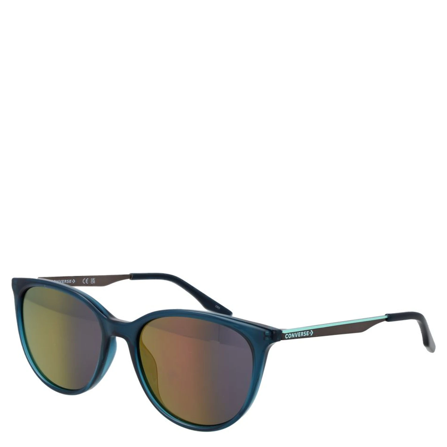 Turquoise Metal Sunglasses