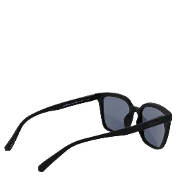 Black Stainless Steel Sunglasses