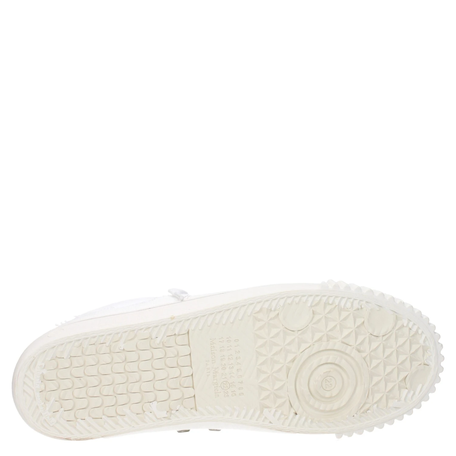 White Leather Low Top Sneakers
