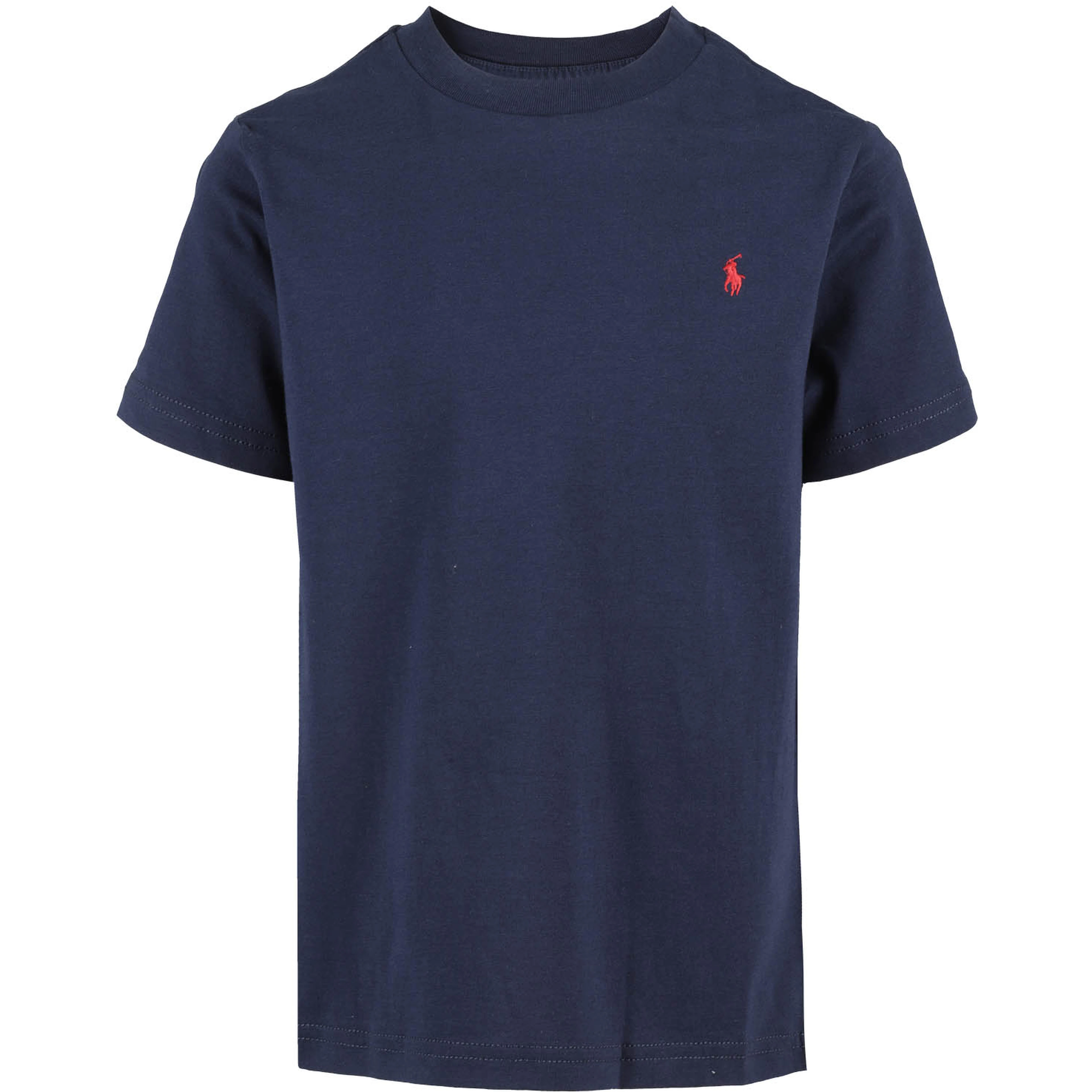 Navy blue cotton T-shirt