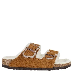 ARIZONA SHEARLING SANDALS