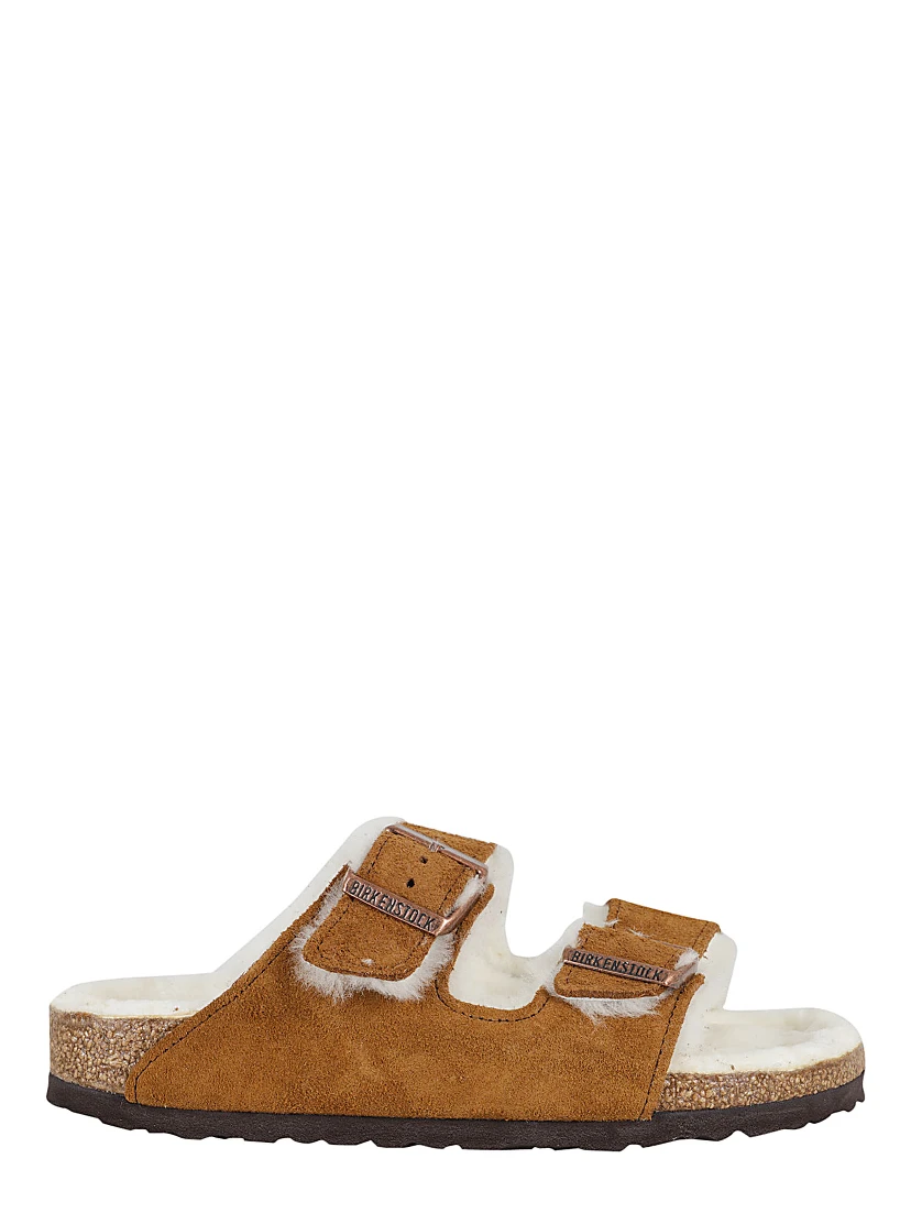 ARIZONA SHEARLING SANDALS