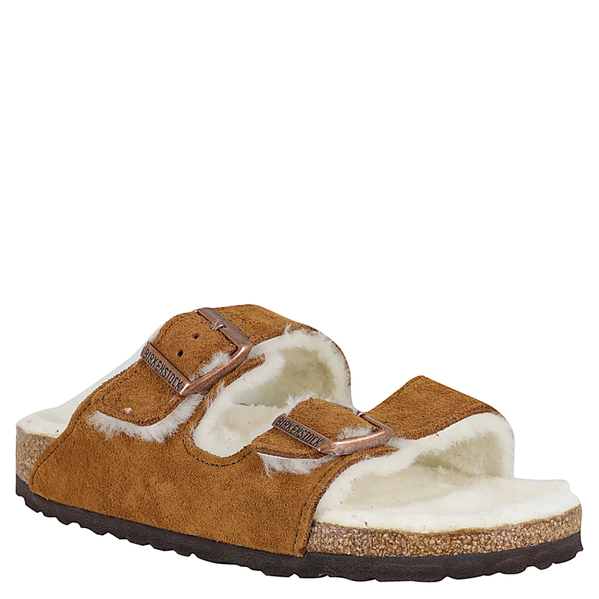 ARIZONA SHEARLING SANDALS