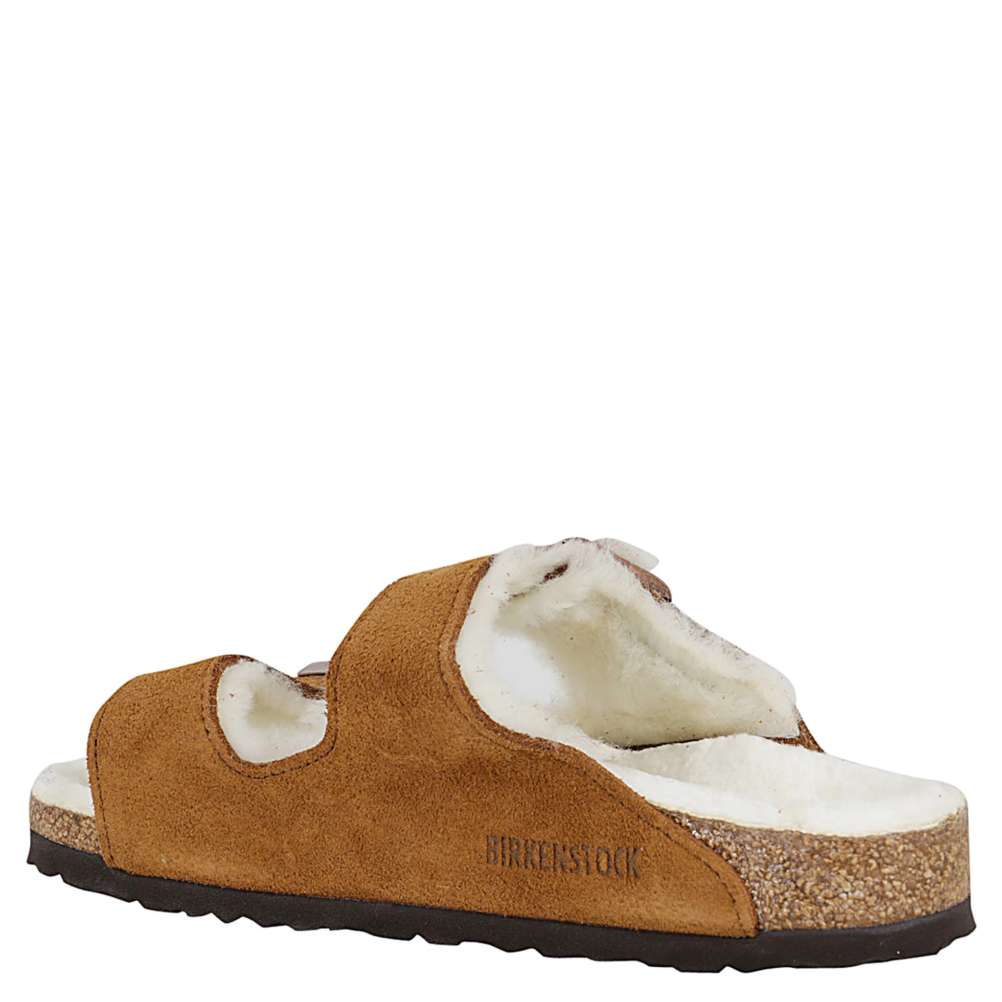 ARIZONA SHEARLING SANDALS