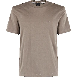 tonal camouflage-pattern T-shirt