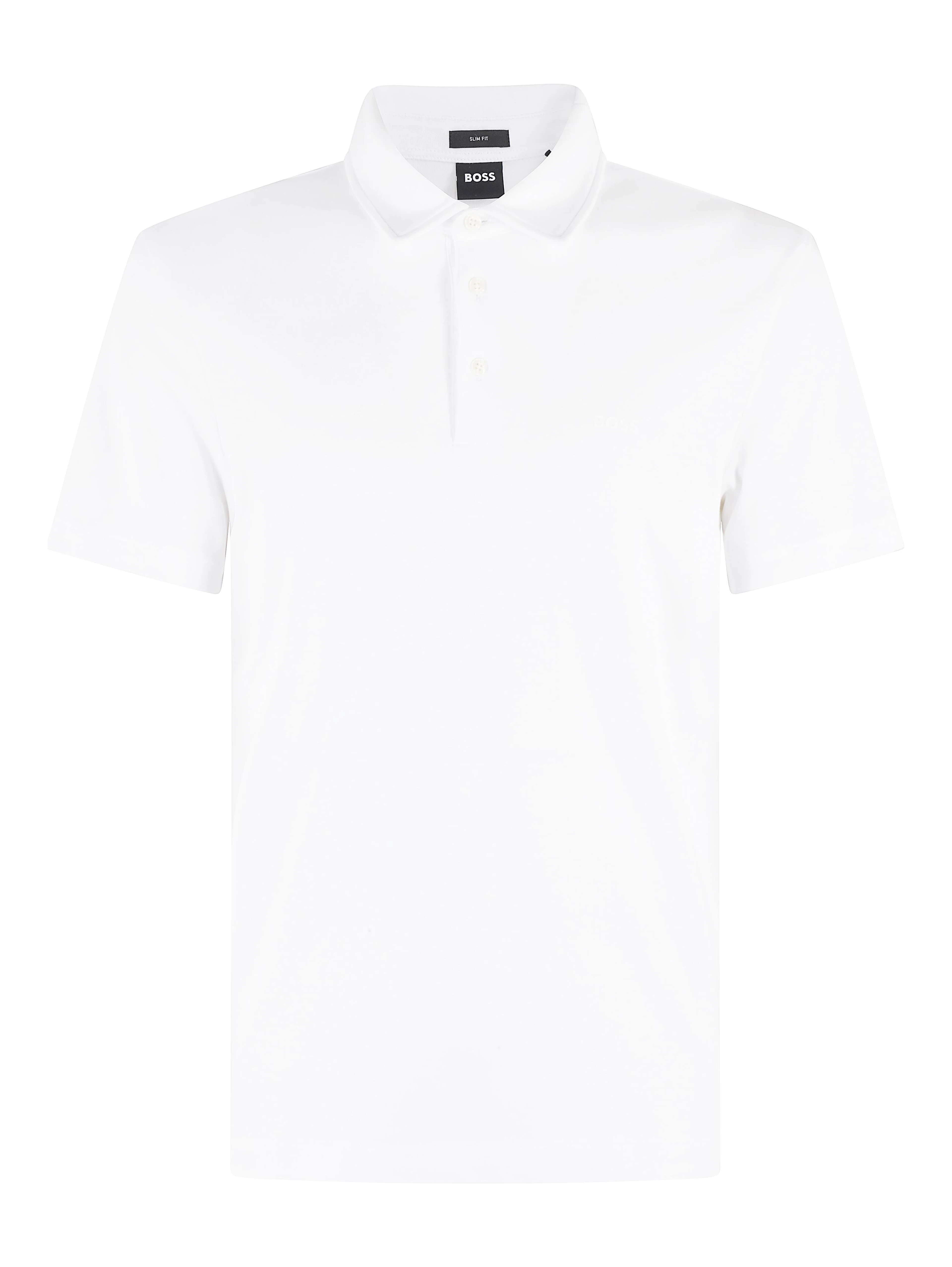 Textured-knit polo shirt
