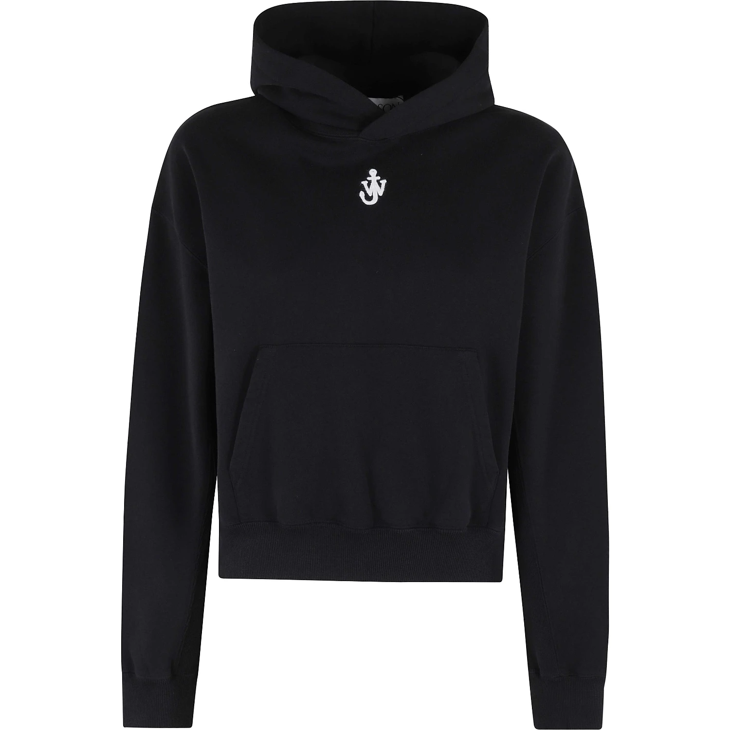 Anchor-Embroidered Hoodie