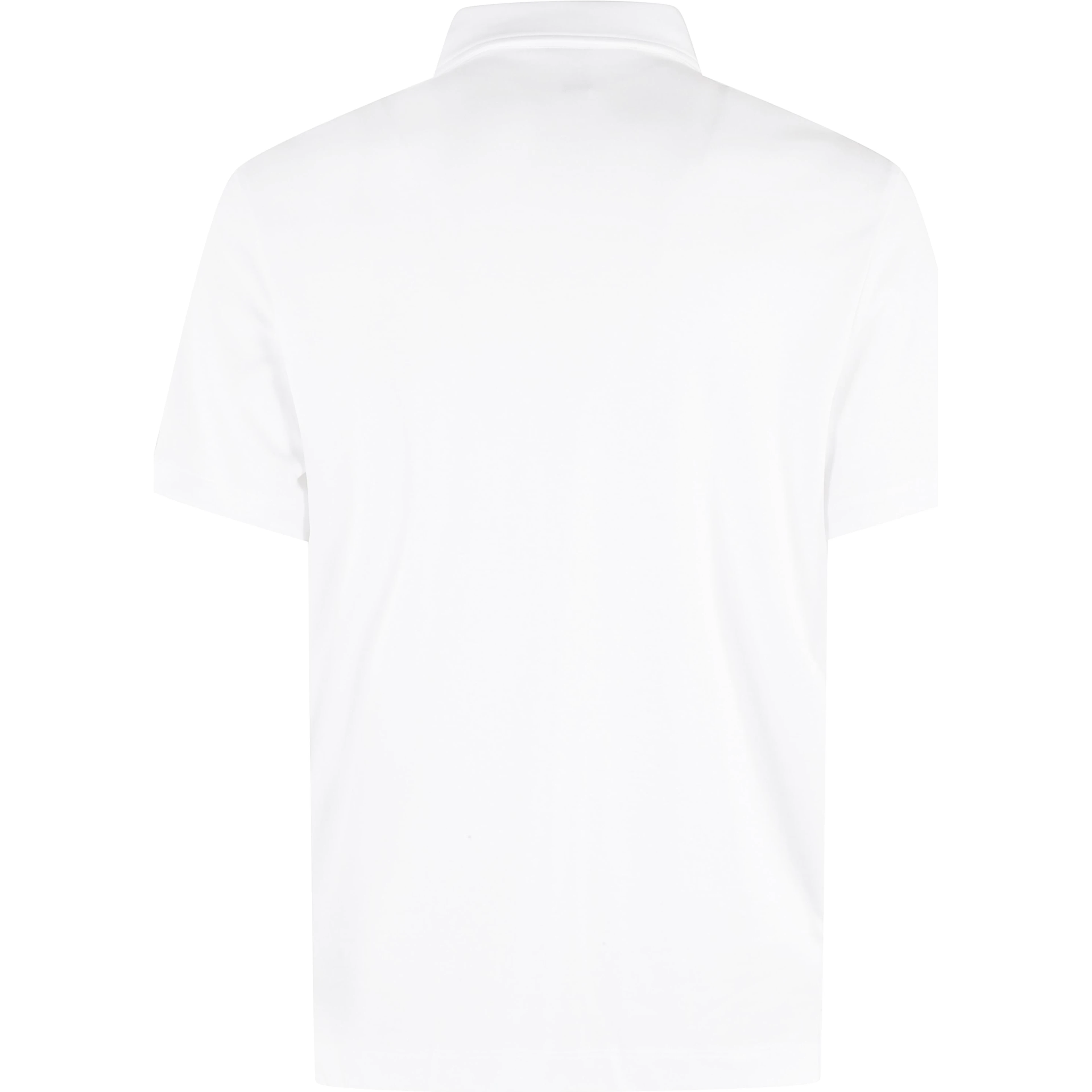 Textured-knit polo shirt