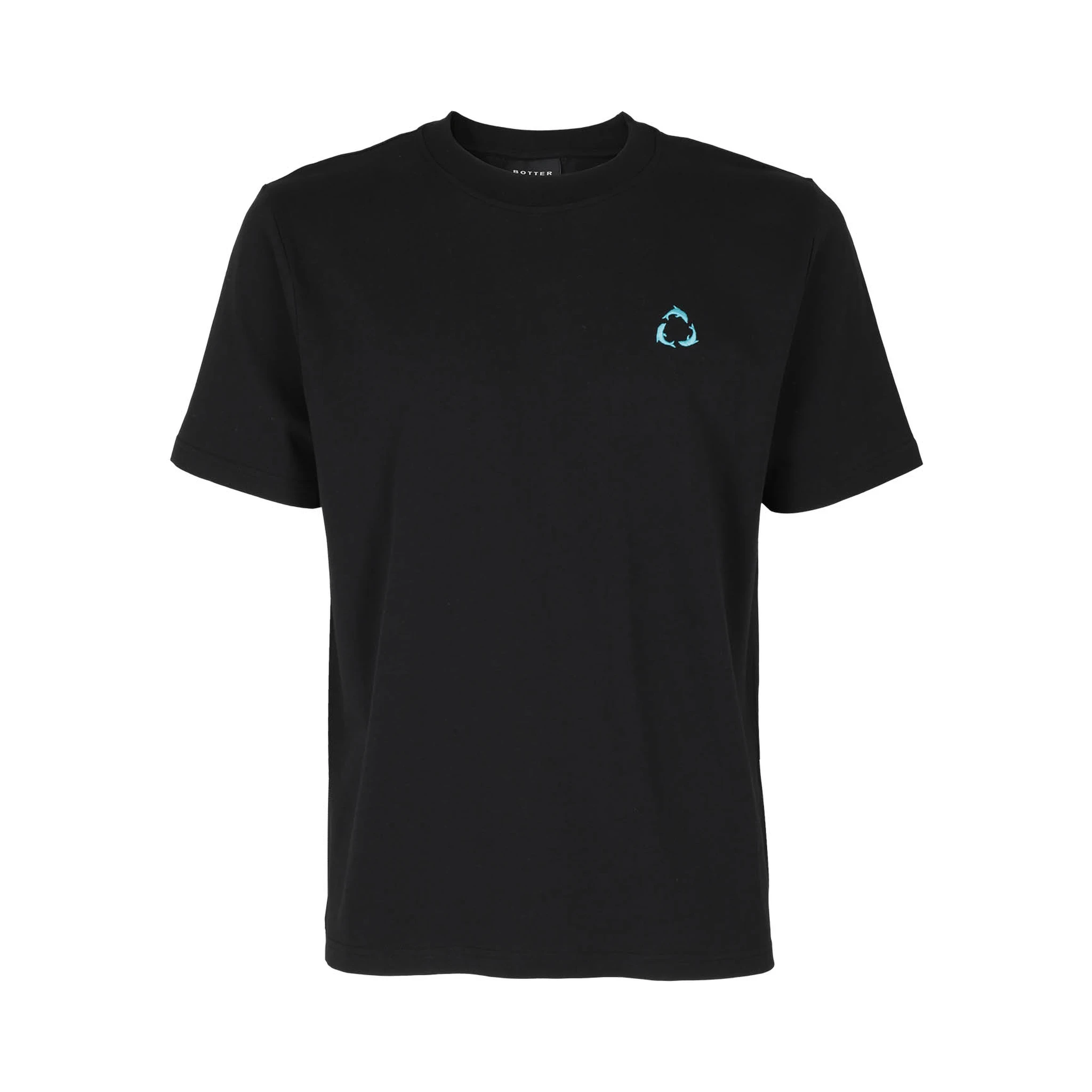 Slogan-print crew-neck T-shirt