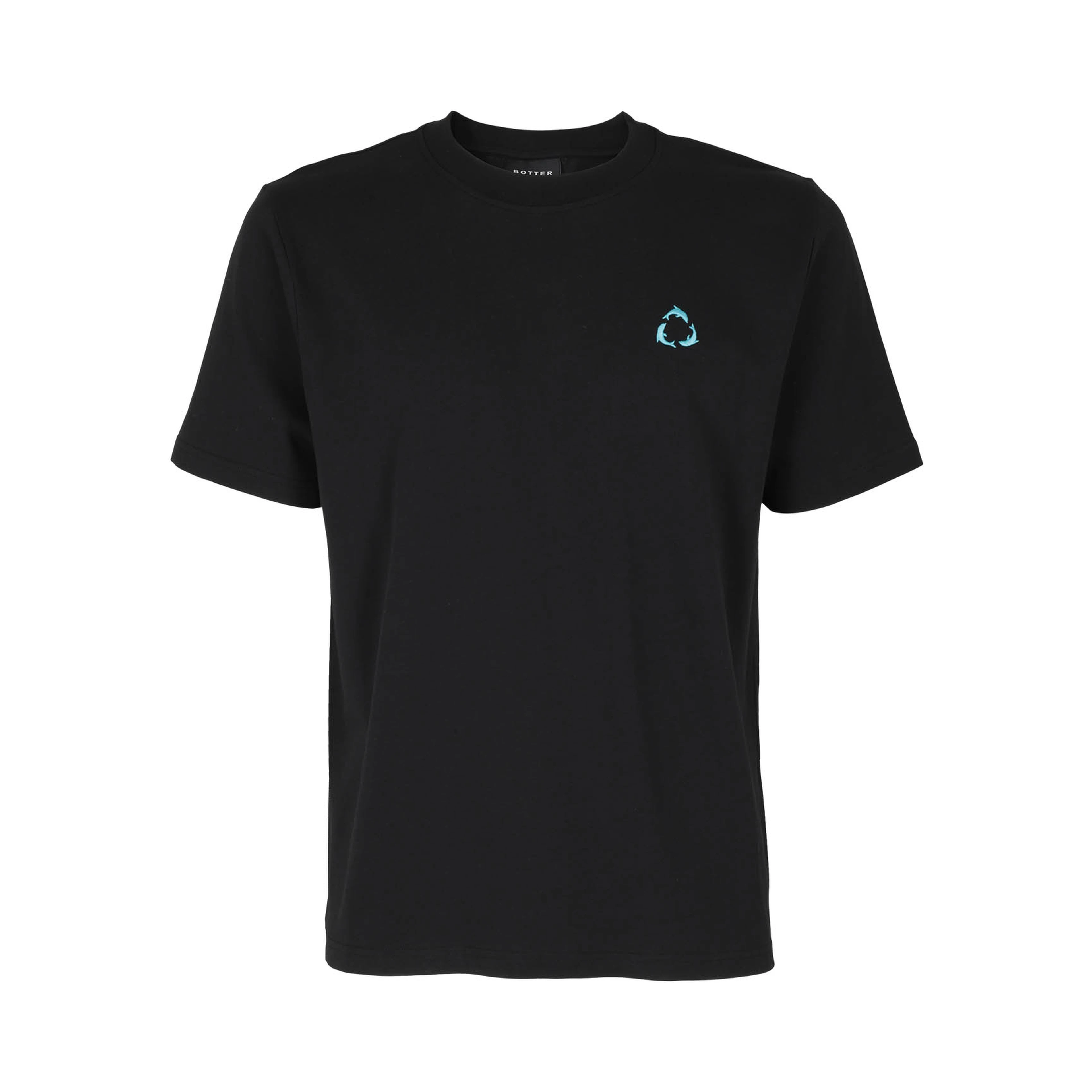 Slogan-print crew-neck T-shirt