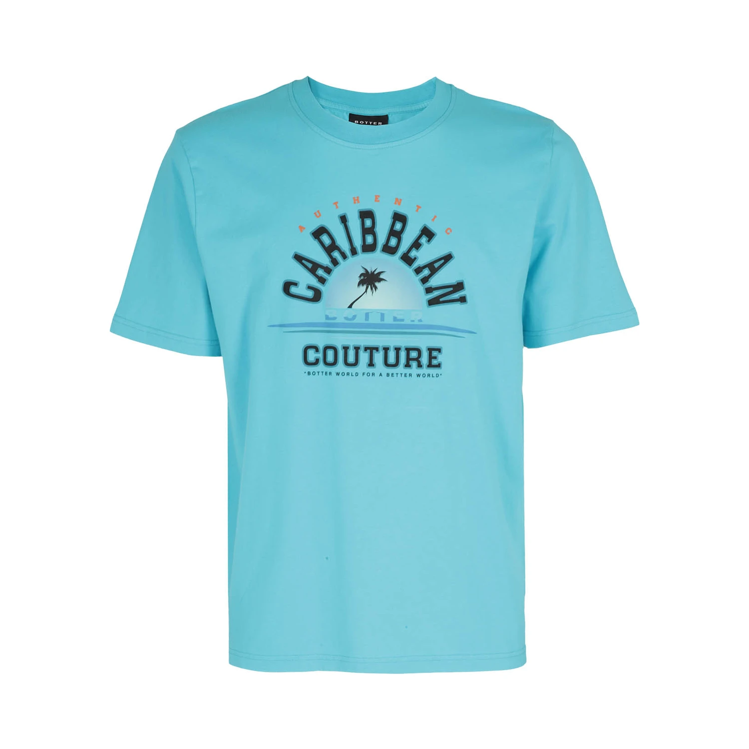 Slogan-print organic cotton T-shirt