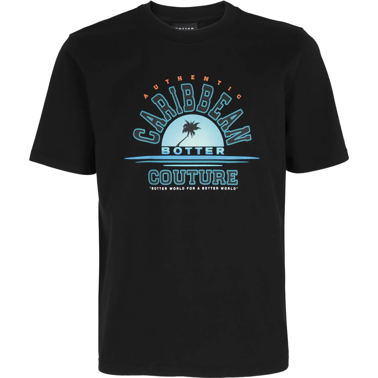 Slogan-print organic cotton T-shirt