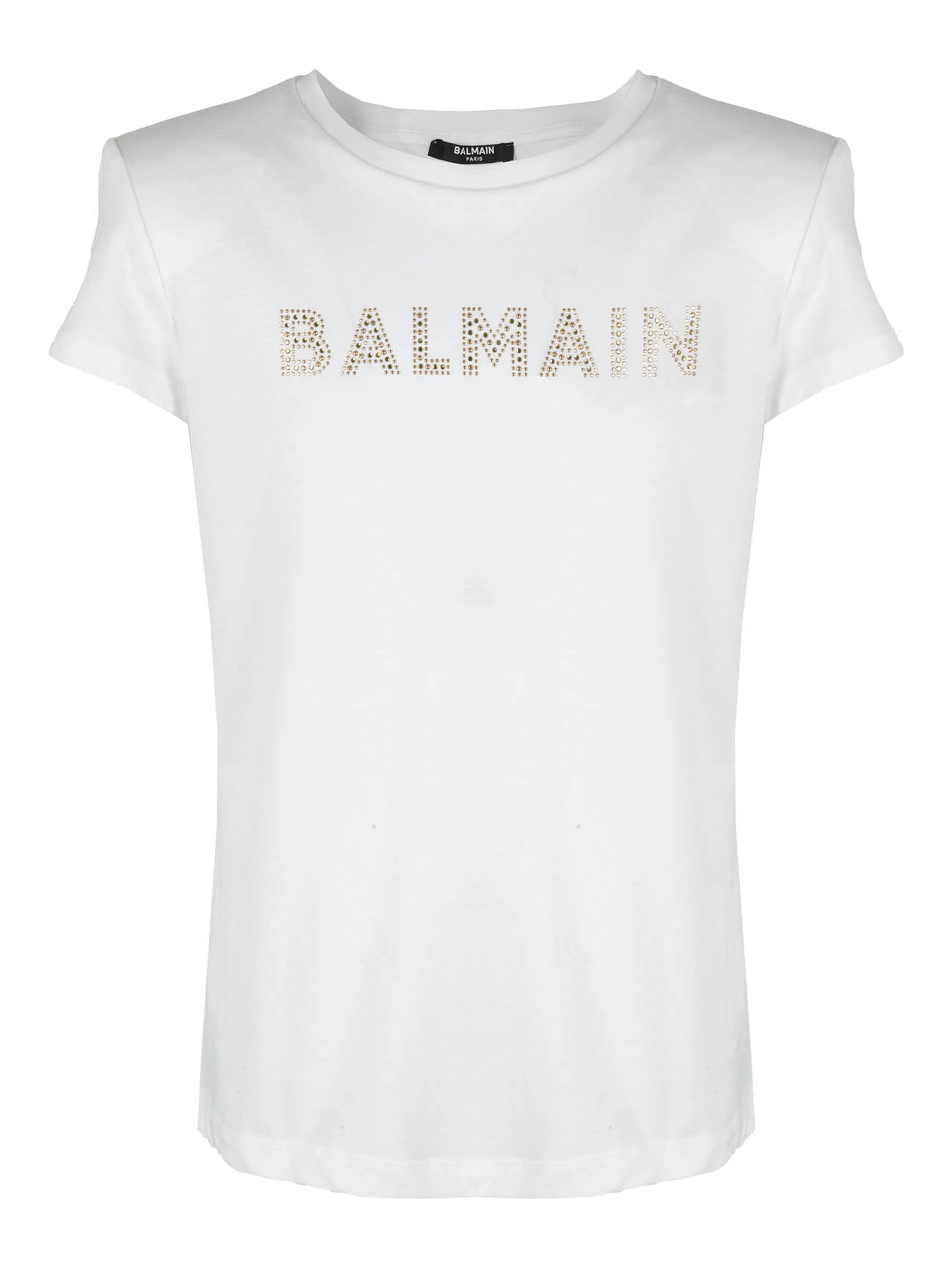 logo-embellished cotton T-shirt