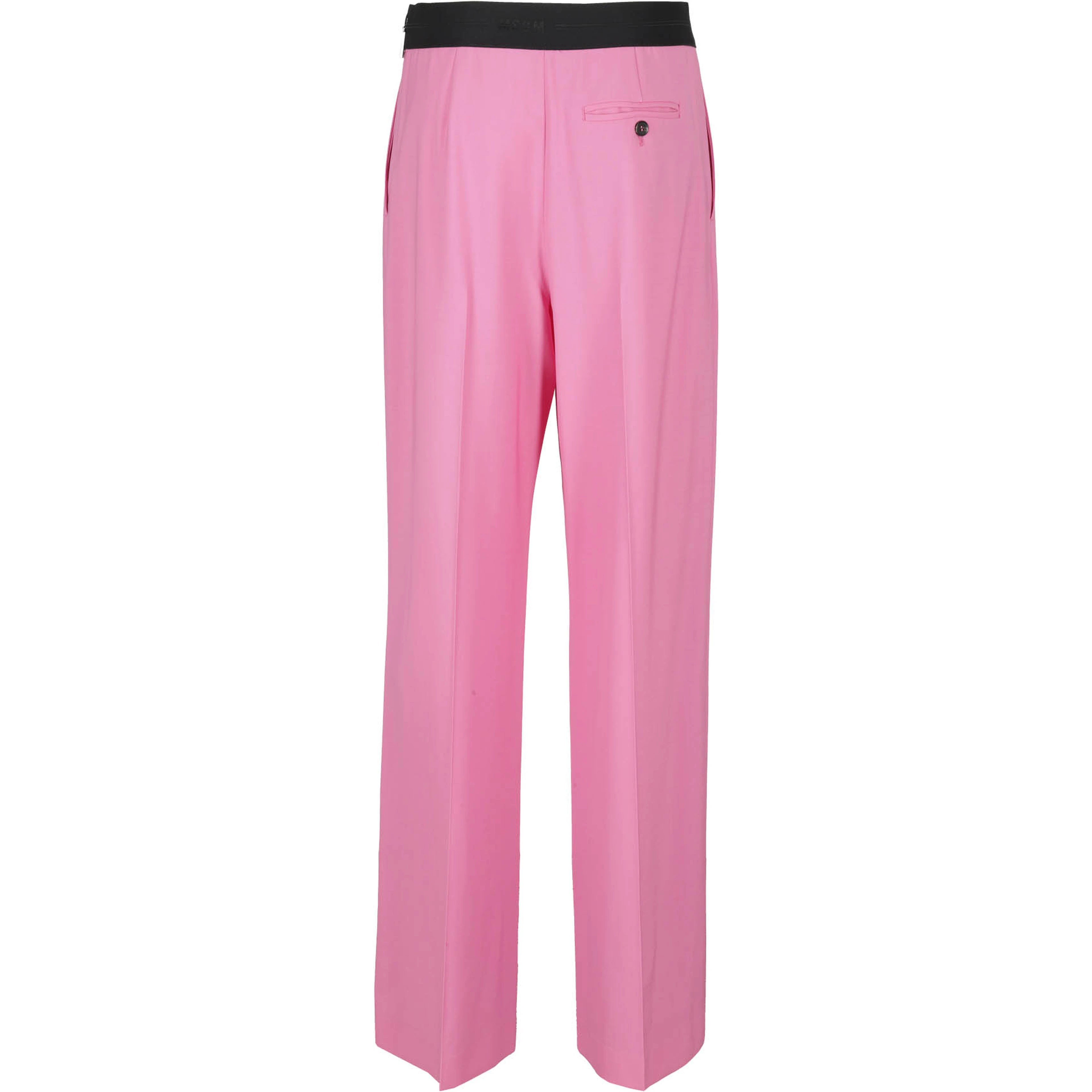 Pleated Trousers In Pink