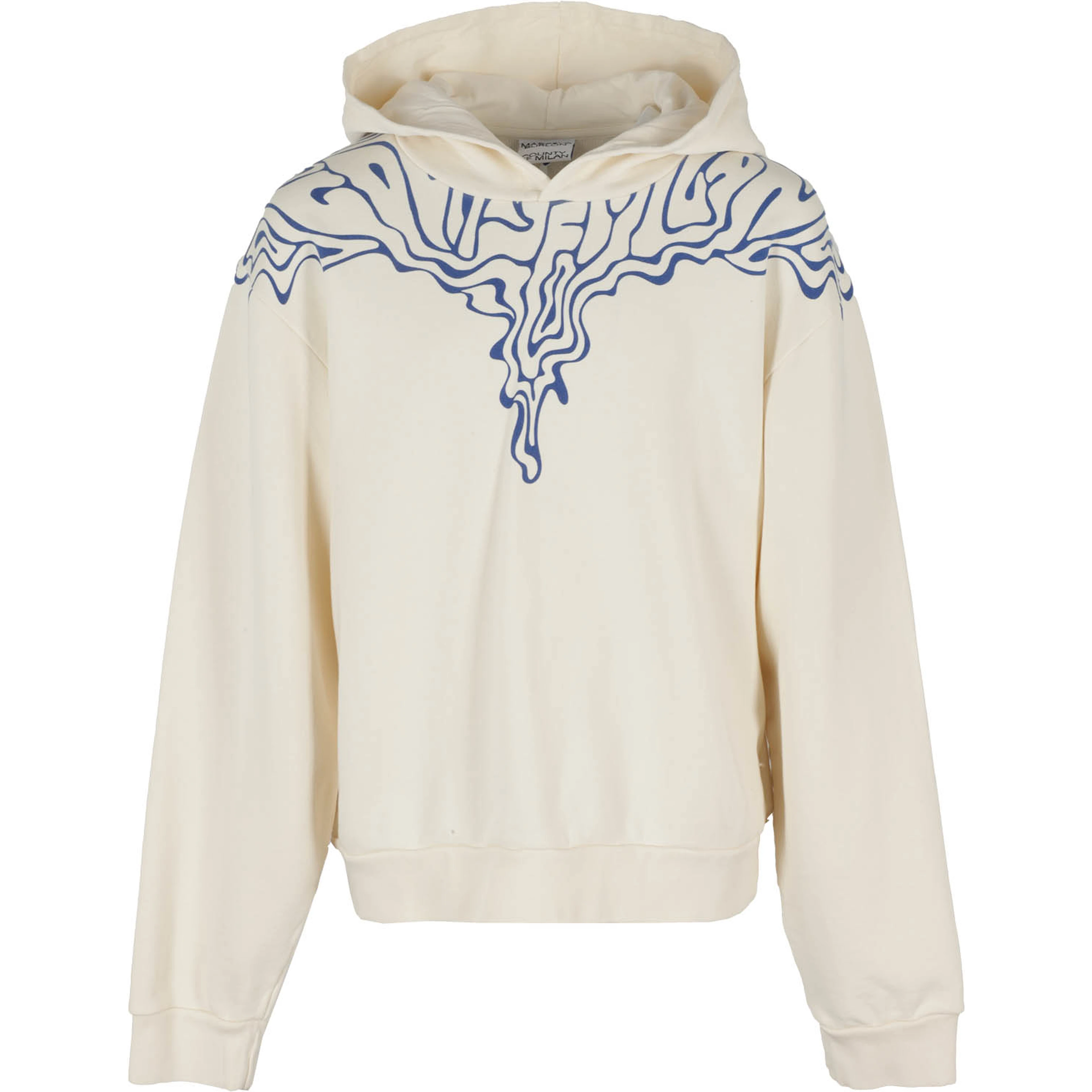 Fluid Wings cotton hoodie