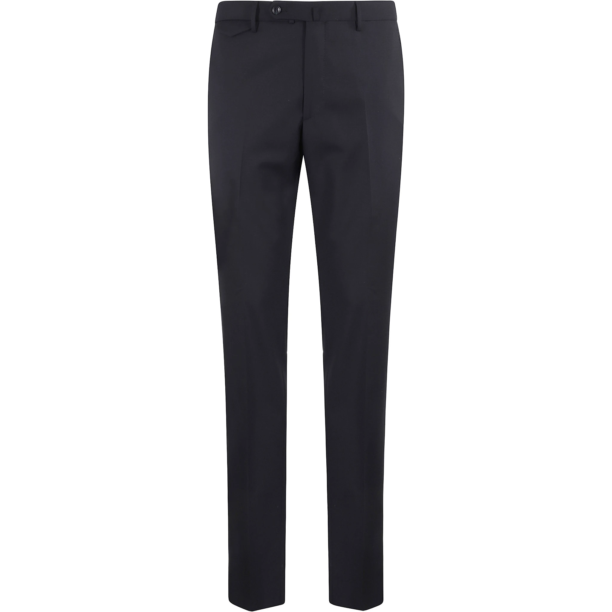 Wool straight-leg trousers